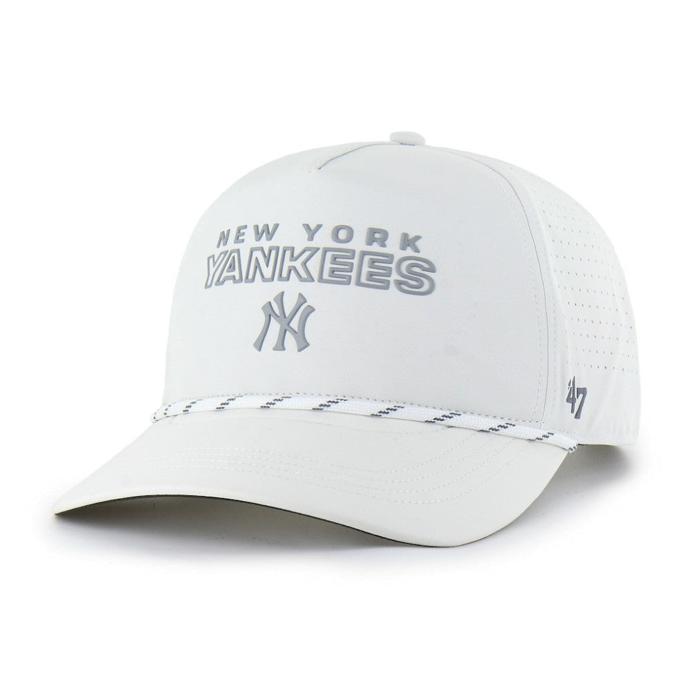 White New York Yankees '47 Forward Vault Hitch Adjustable Hat