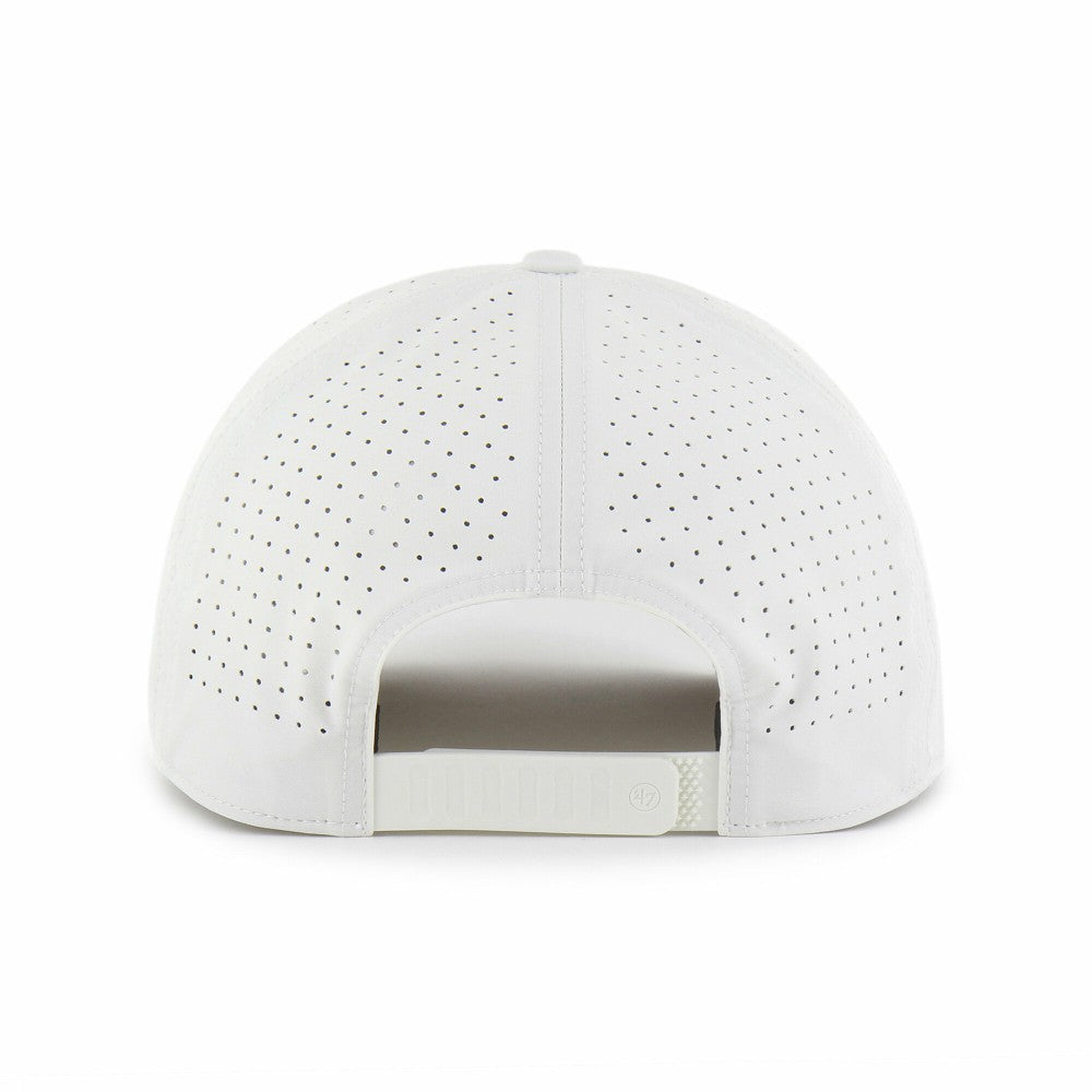 White Cleveland Guardians '47 Forward Vault Hitch Adjustable Hat