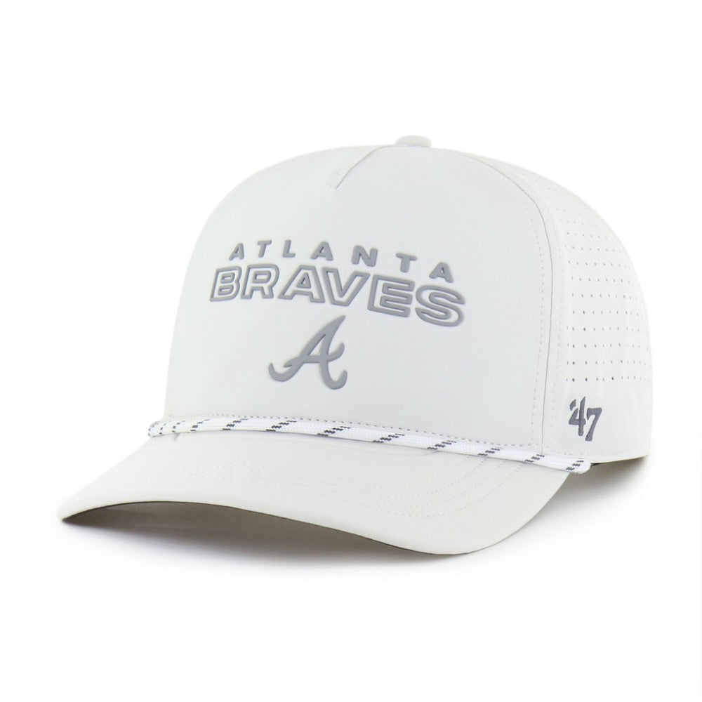 White Atlanta Braves '47 Forward Vault Hitch Adjustable Hat