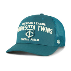 Teal Minnesota Twins '47 Contemporary Hitch Adjustable Trucker Hat