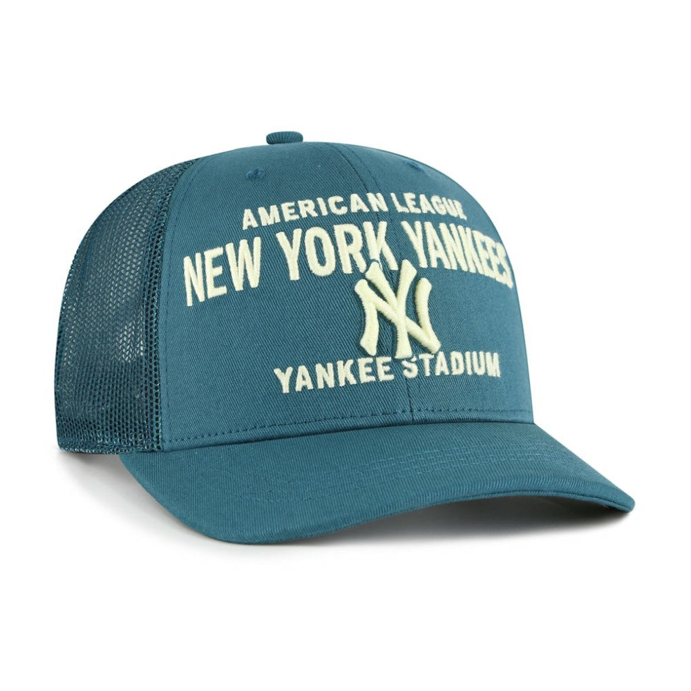 Teal New York Yankees '47 Contemporary Hitch Adjustable Trucker Hat