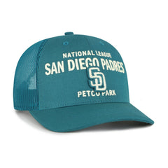 Teal San Diego Padres '47 Contemporary Hitch Adjustable Trucker Hat