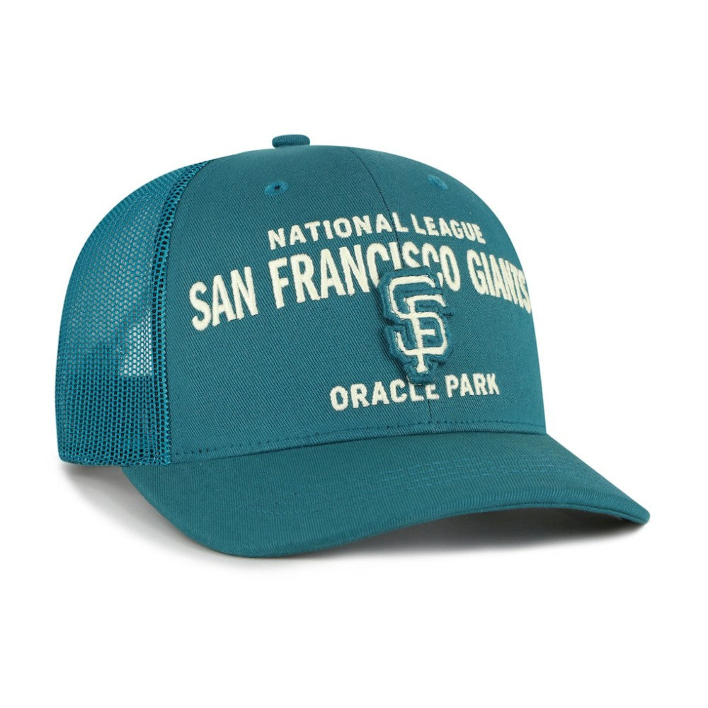Teal San Francisco Giants '47 Contemporary Hitch Adjustable Trucker Hat