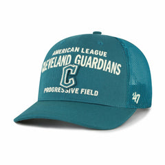 Teal Cleveland Guardians '47 Contemporary Hitch Adjustable Trucker Hat