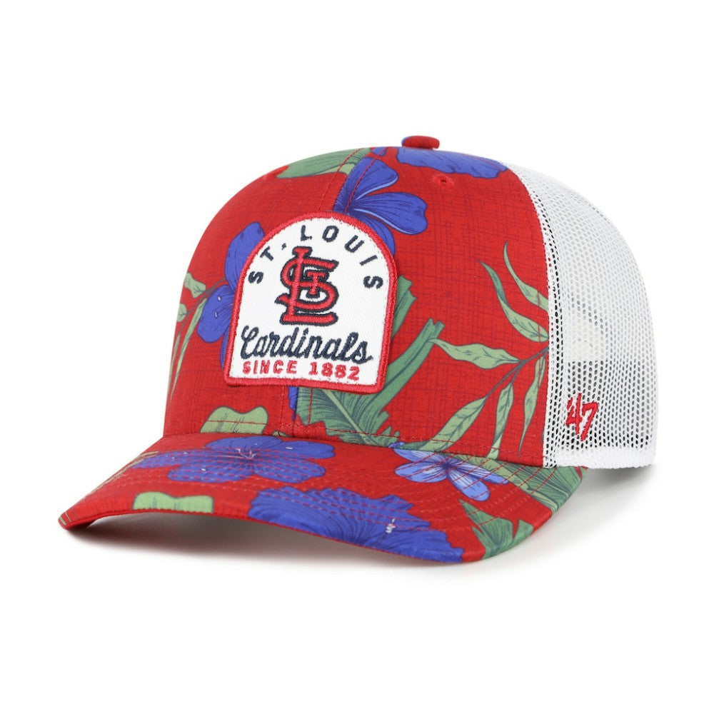 Red St. Louis Cardinals '47 Beachside Adjustable Trucker Hat