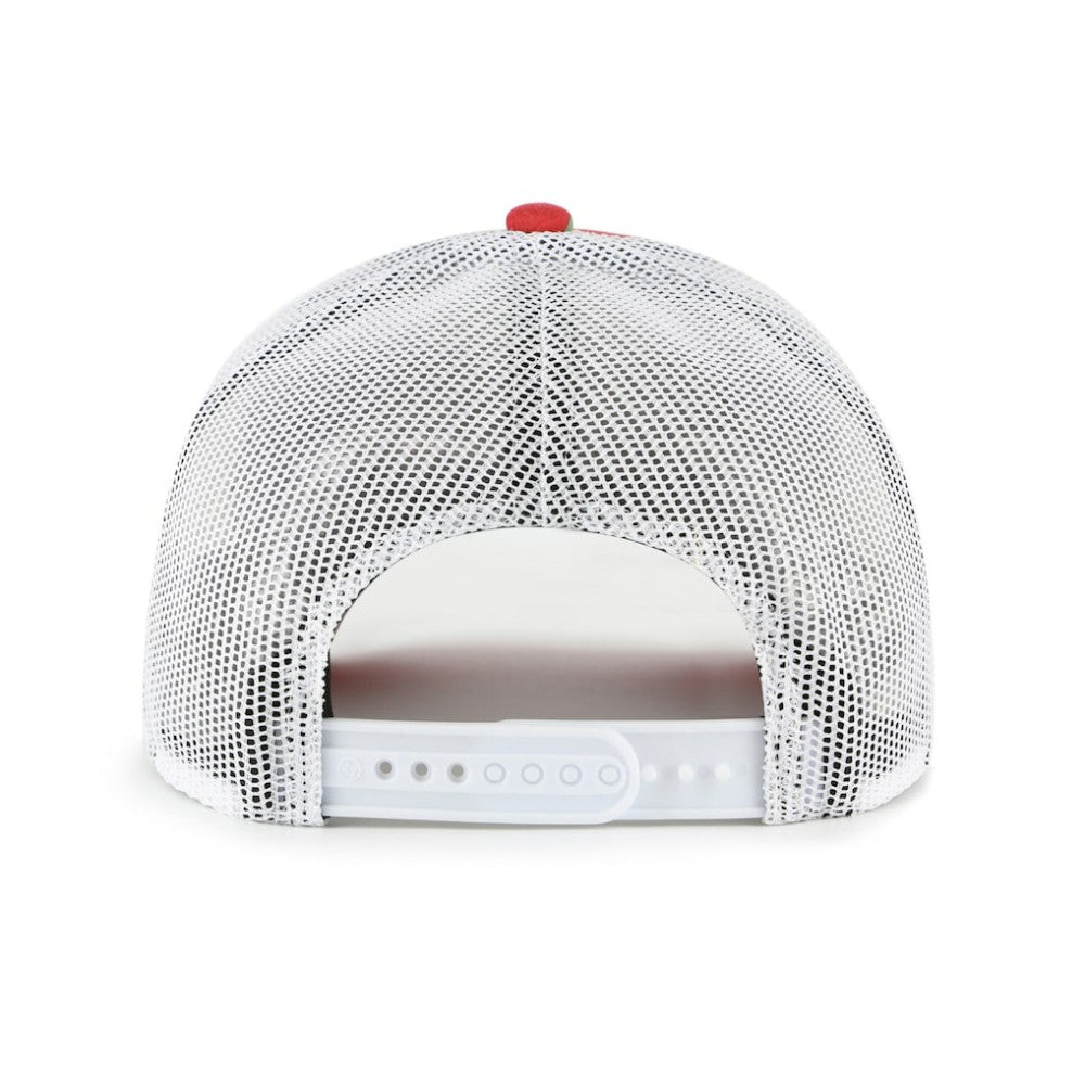 Red Cincinnati Reds '47 Beachside Adjustable Trucker Hat
