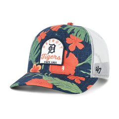 Navy Detroit Tigers '47 Beachside Adjustable Trucker Hat