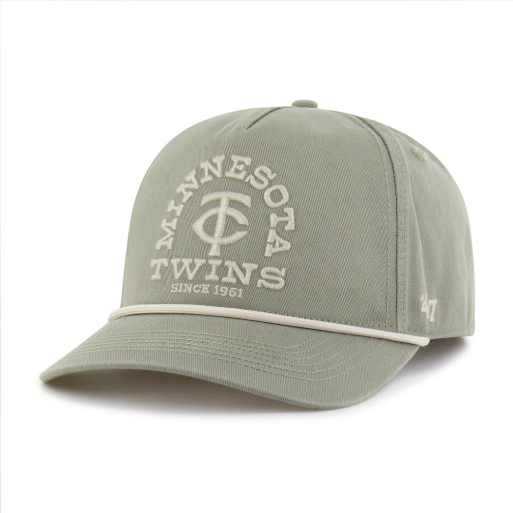 Olive Minnesota Twins '47 Canyon Ranchero Hitch Adjustable Hat