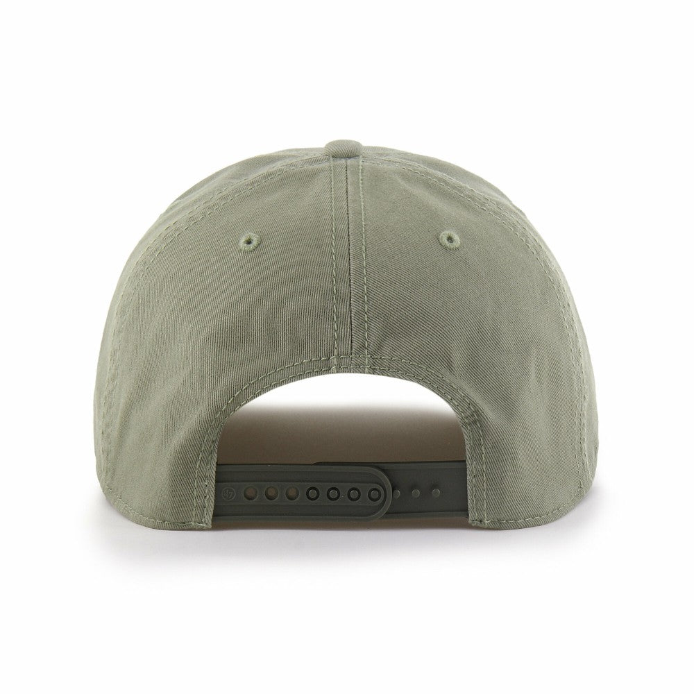 Olive Miami Marlins '47 Canyon Ranchero Hitch Adjustable Hat