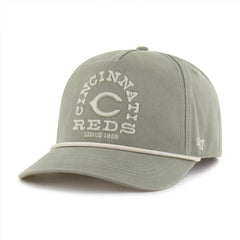 Olive Cincinnati Reds '47 Canyon Ranchero Hitch Adjustable Hat