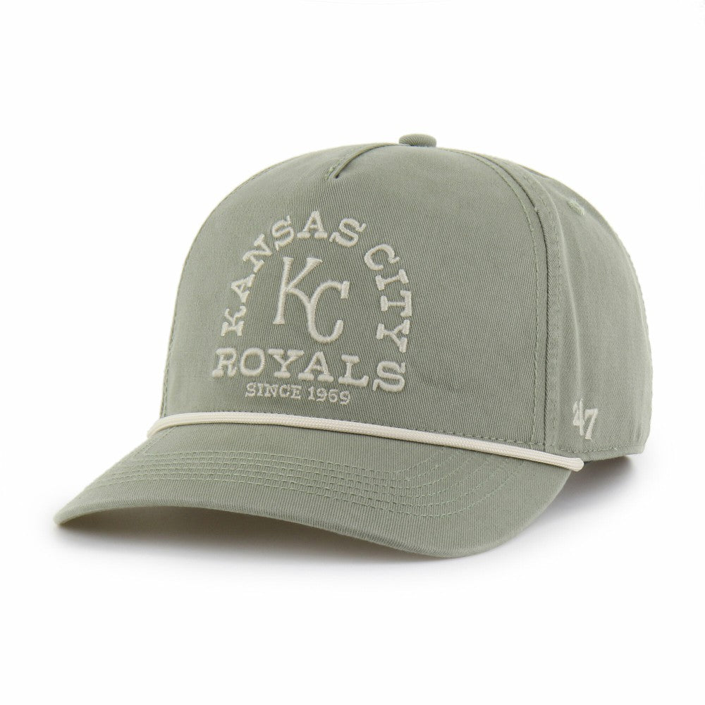 Olive Kansas City Royals '47 Canyon Ranchero Hitch Adjustable Hat