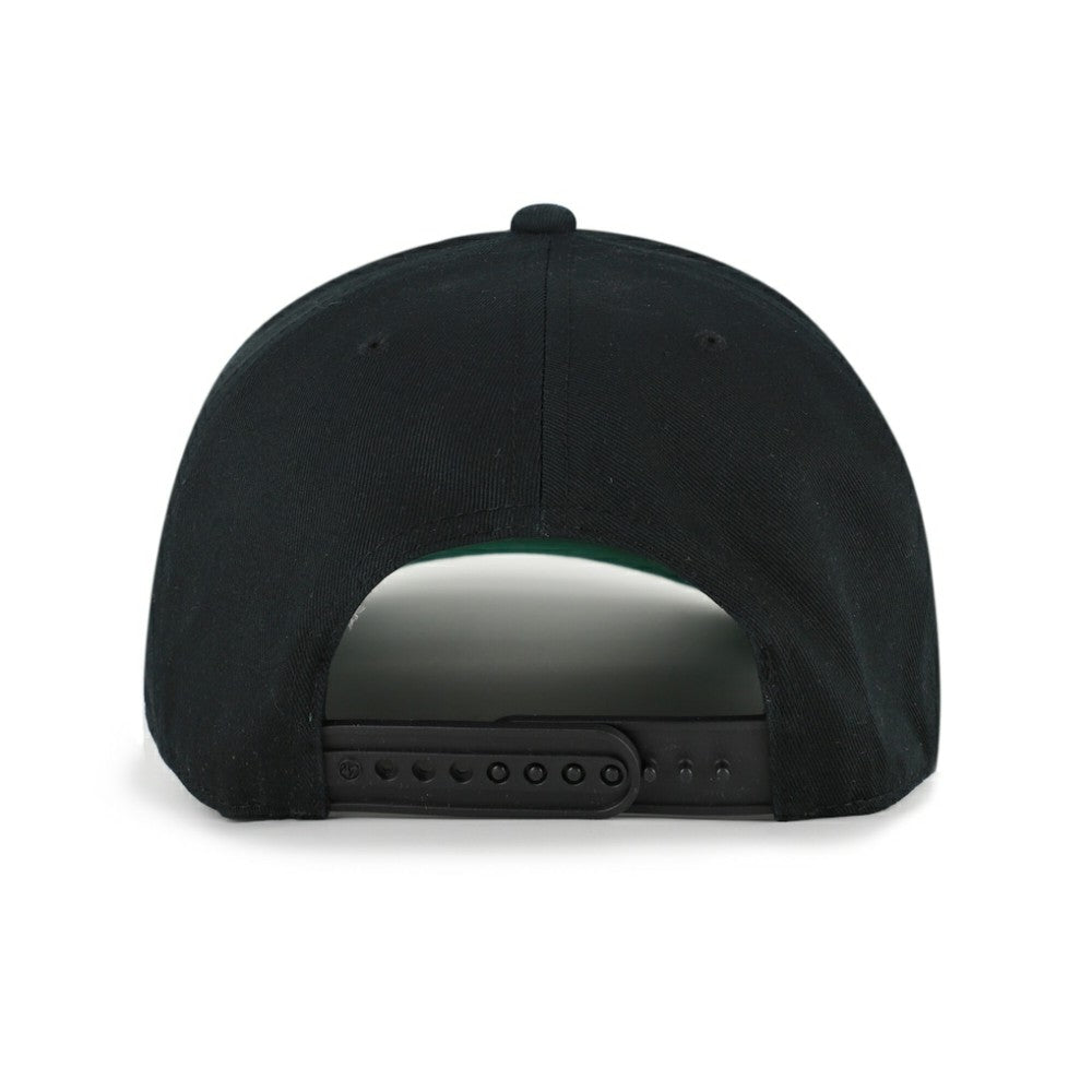 Black/Brown Pittsburgh Pirates '47 Cooperstown Break Wood Suede Hitch Adjustable Hat