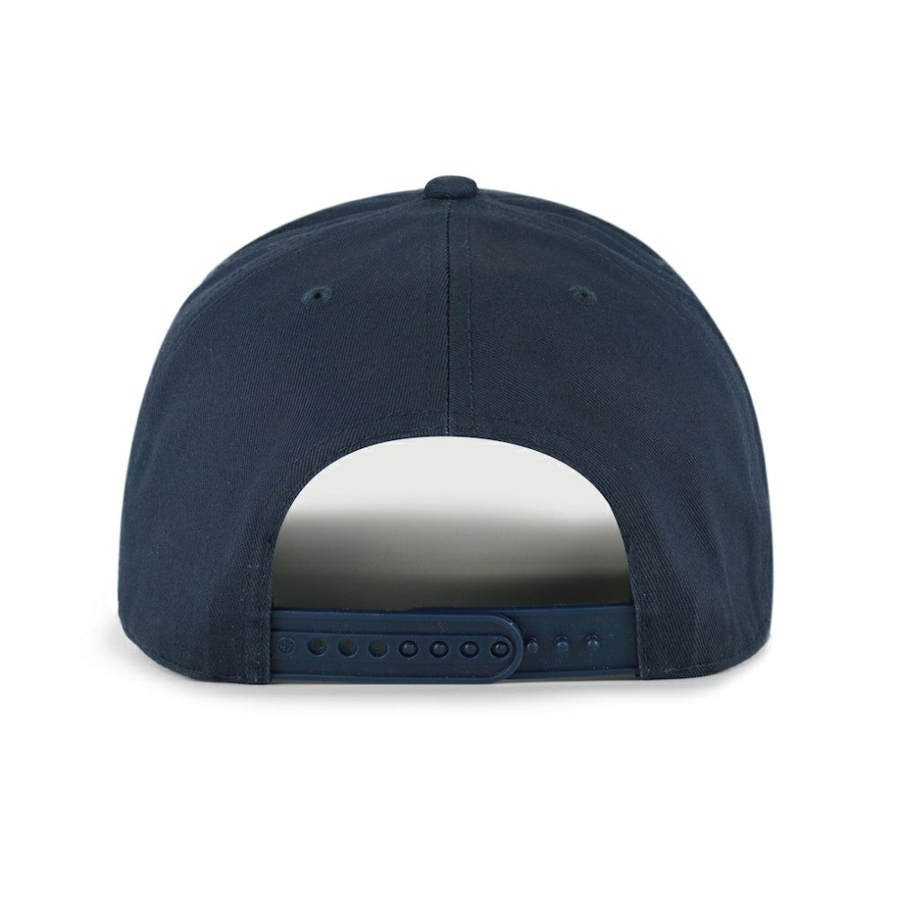 Navy/Brown Houston Astros '47 Cooperstown Break Wood Suede Hitch Adjustable Hat