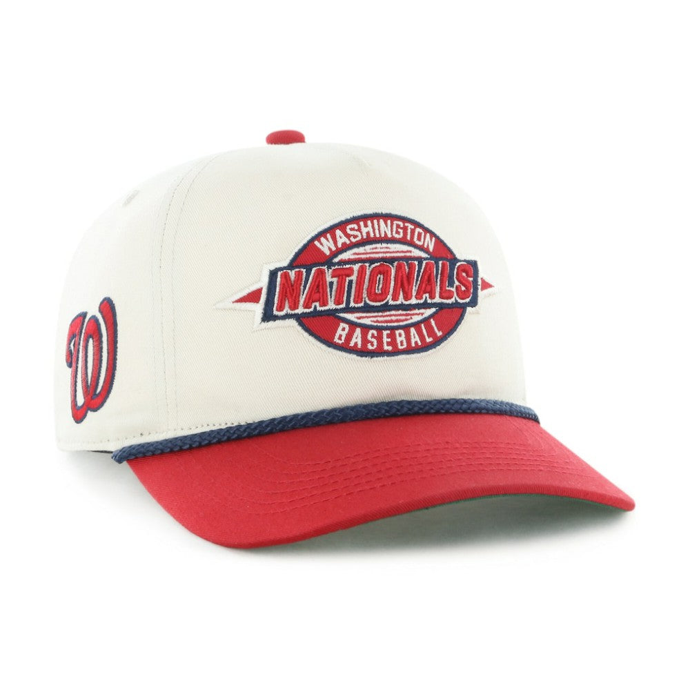 Natural/Red Washington Nationals '47 Frame Out Hitch Adjustable Hat