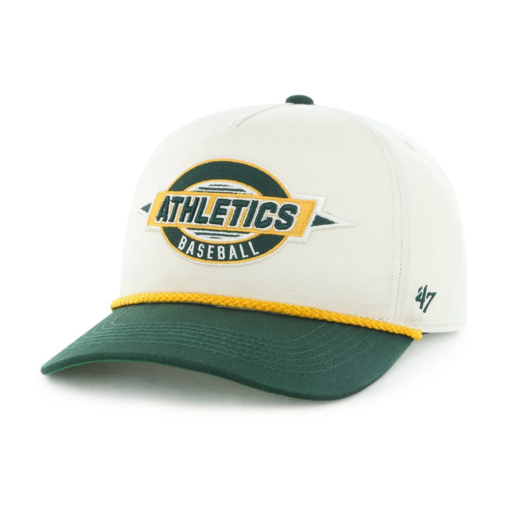 Natural/Green Athletics '47 Frame Out Hitch Adjustable Hat