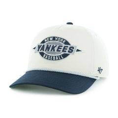 Natural/Navy New York Yankees '47 Frame Out Hitch Adjustable Hat
