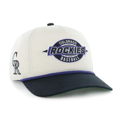 Natural/Black Colorado Rockies '47 Frame Out Hitch Adjustable Hat