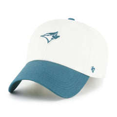 White/Teal Toronto Blue Jays '47 Contemporary Tonal Clean Up Adjustable Hat
