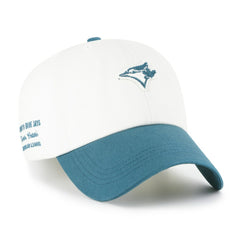 White/Teal Toronto Blue Jays '47 Contemporary Tonal Clean Up Adjustable Hat