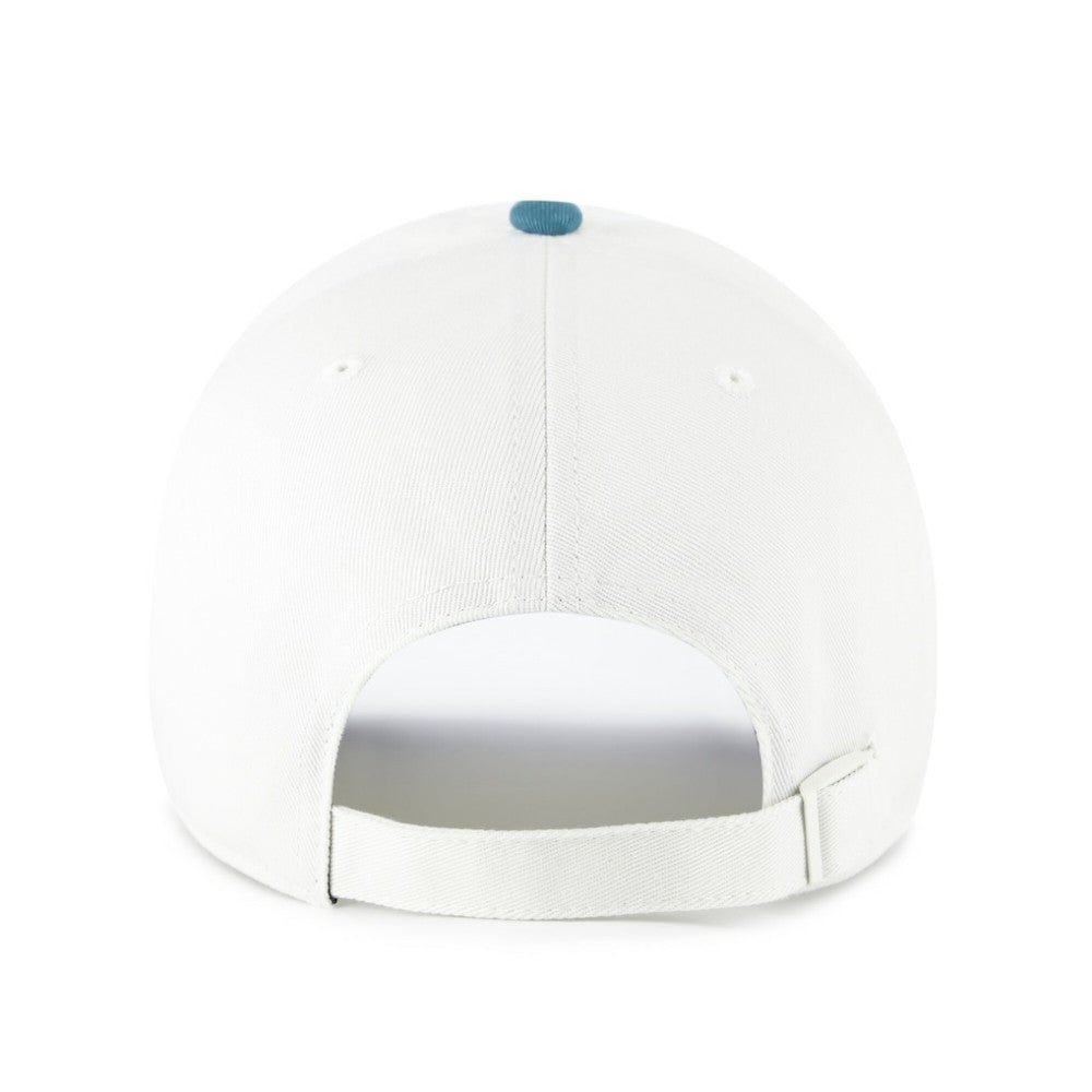 White/Teal Toronto Blue Jays '47 Contemporary Tonal Clean Up Adjustable Hat