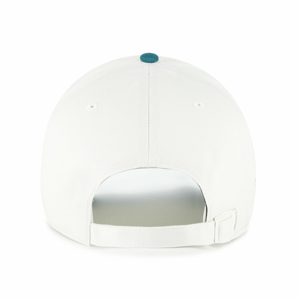 White/Teal Miami Marlins '47 Contemporary Tonal Clean Up Adjustable Hat