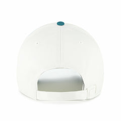 White/Teal Miami Marlins '47 Contemporary Tonal Clean Up Adjustable Hat