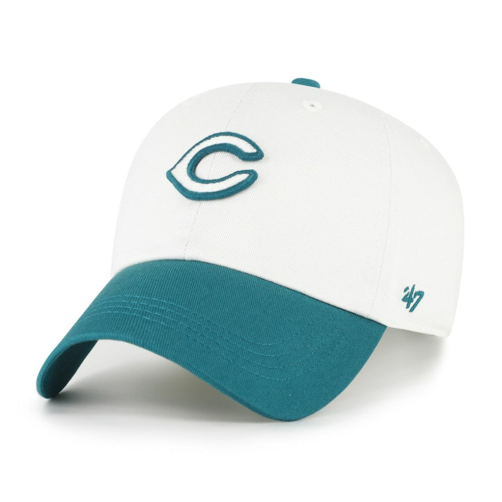 White/Teal Cincinnati Reds '47 Contemporary Tonal Clean Up Adjustable Hat