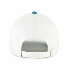 White/Teal Cleveland Guardians '47 Contemporary Tonal Clean Up Adjustable Hat
