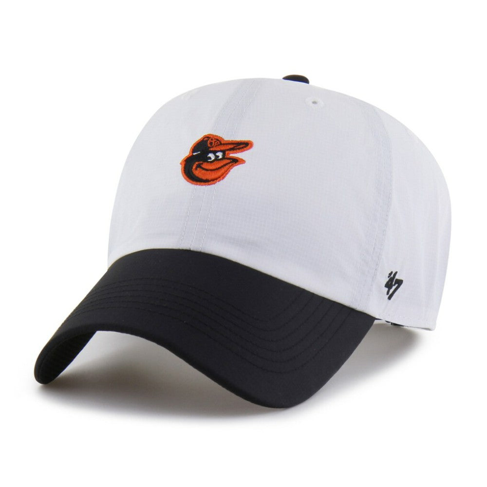 White/Black Baltimore Orioles '47 Vista Mini Clean Up brrr° Adjustable Hat