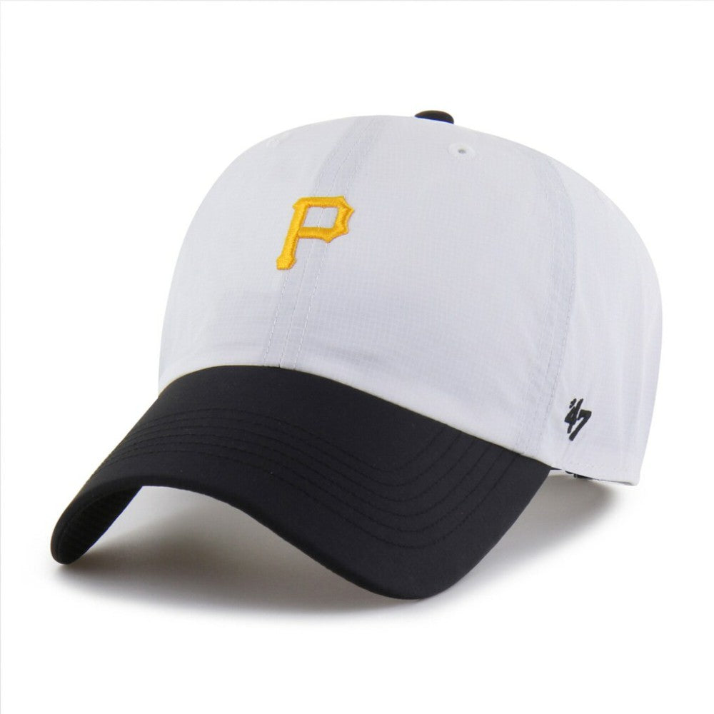 White/Black Pittsburgh Pirates '47 Vista Mini Clean Up brrr° Adjustable Hat