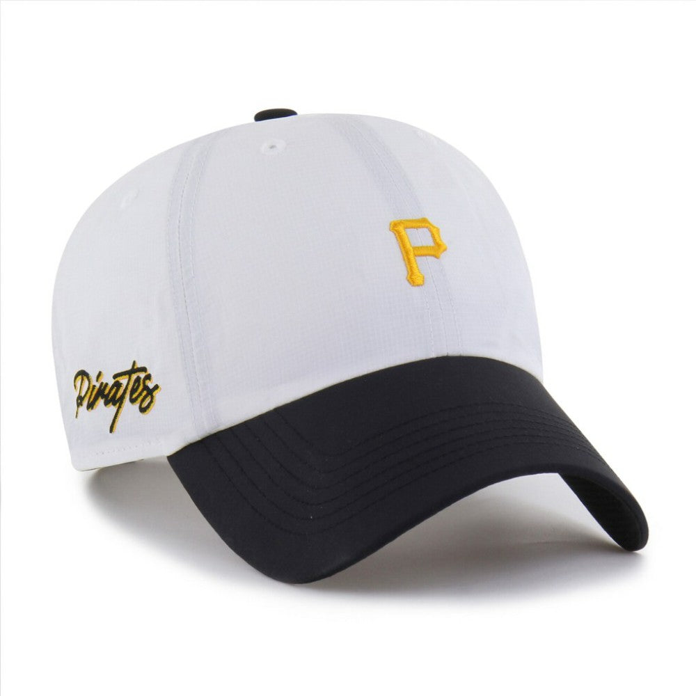 White/Black Pittsburgh Pirates '47 Vista Mini Clean Up brrr° Adjustable Hat