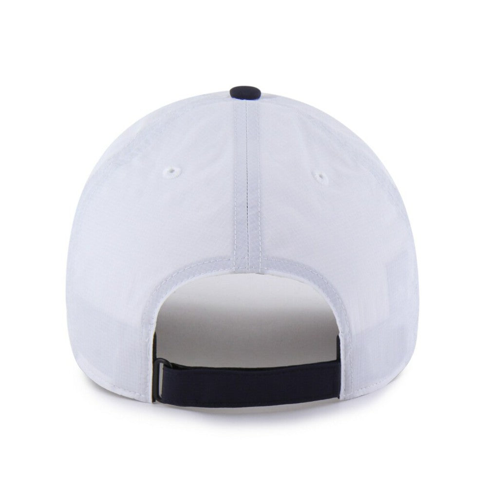 White/Navy New York Yankees '47 Vista Mini Clean Up brrr° Adjustable Hat