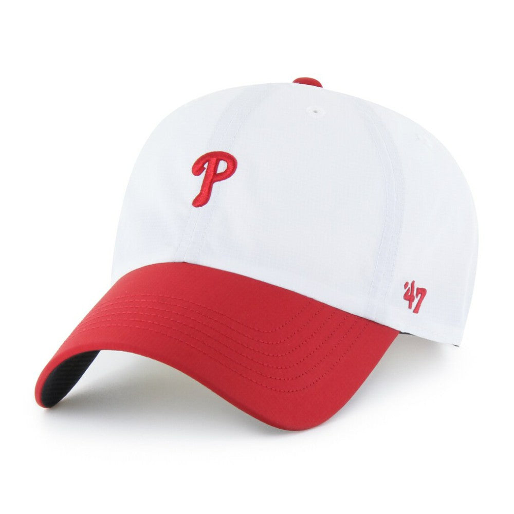 White/Red Philadelphia Phillies '47 Vista Mini Clean Up brrr° Adjustable Hat