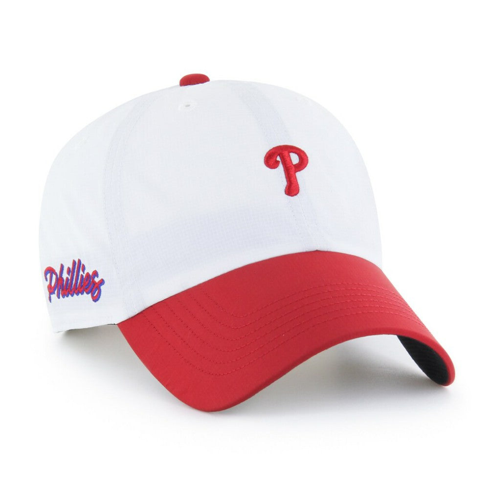 White/Red Philadelphia Phillies '47 Vista Mini Clean Up brrr° Adjustable Hat