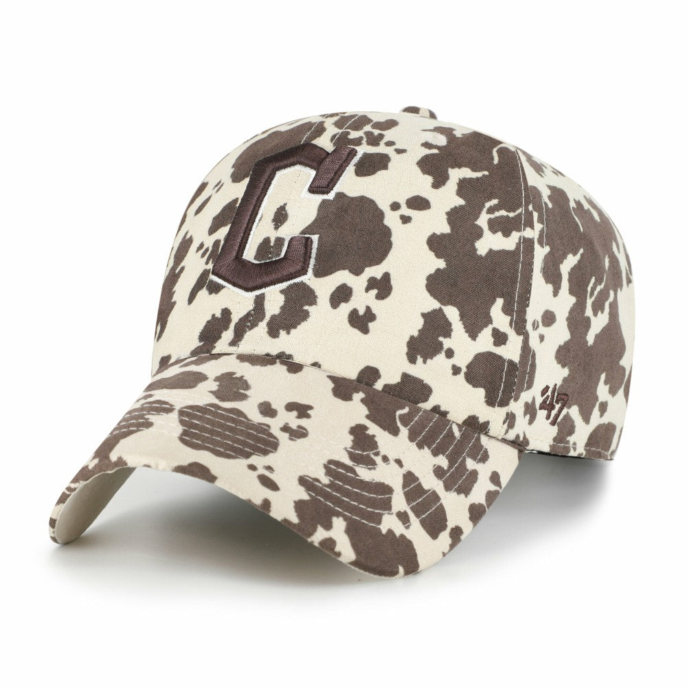 Natural Cleveland Guardians '47 Women's Bessie Clean Up Adjustable Hat