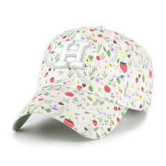 Light Pink Houston Astros '47 Women's Posey Clean Up Adjustable Hat
