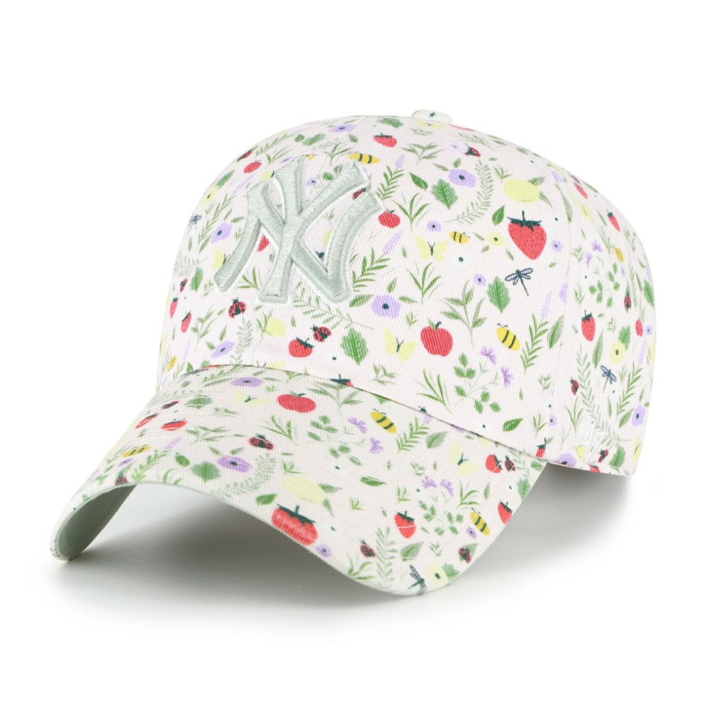 Light Pink New York Yankees '47 Women's Posey Clean Up Adjustable Hat