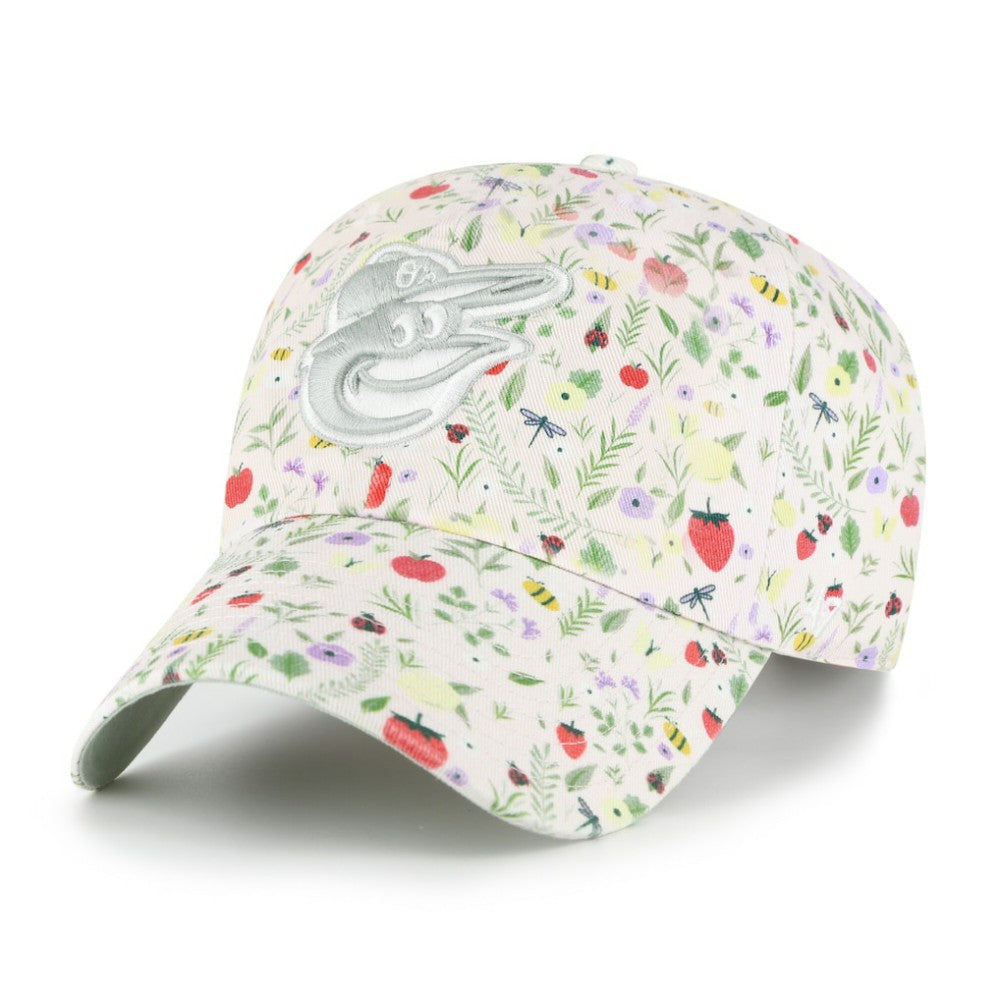 Light Pink Baltimore Orioles '47 Women's Posey Clean Up Adjustable Hat