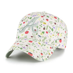 Light Pink Atlanta Braves '47 Women's Posey Clean Up Adjustable Hat