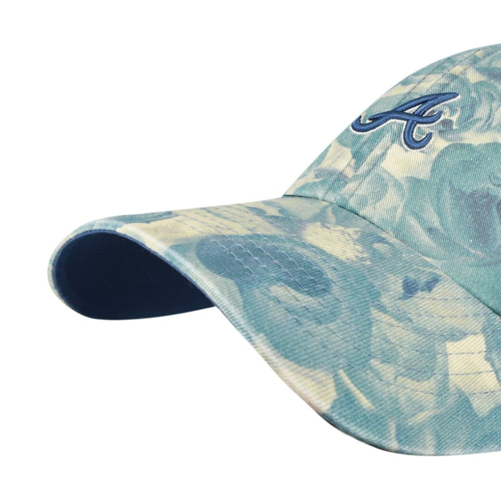 Blue Atlanta Braves '47 Women's Gardenia Clean Up Adjustable Hat
