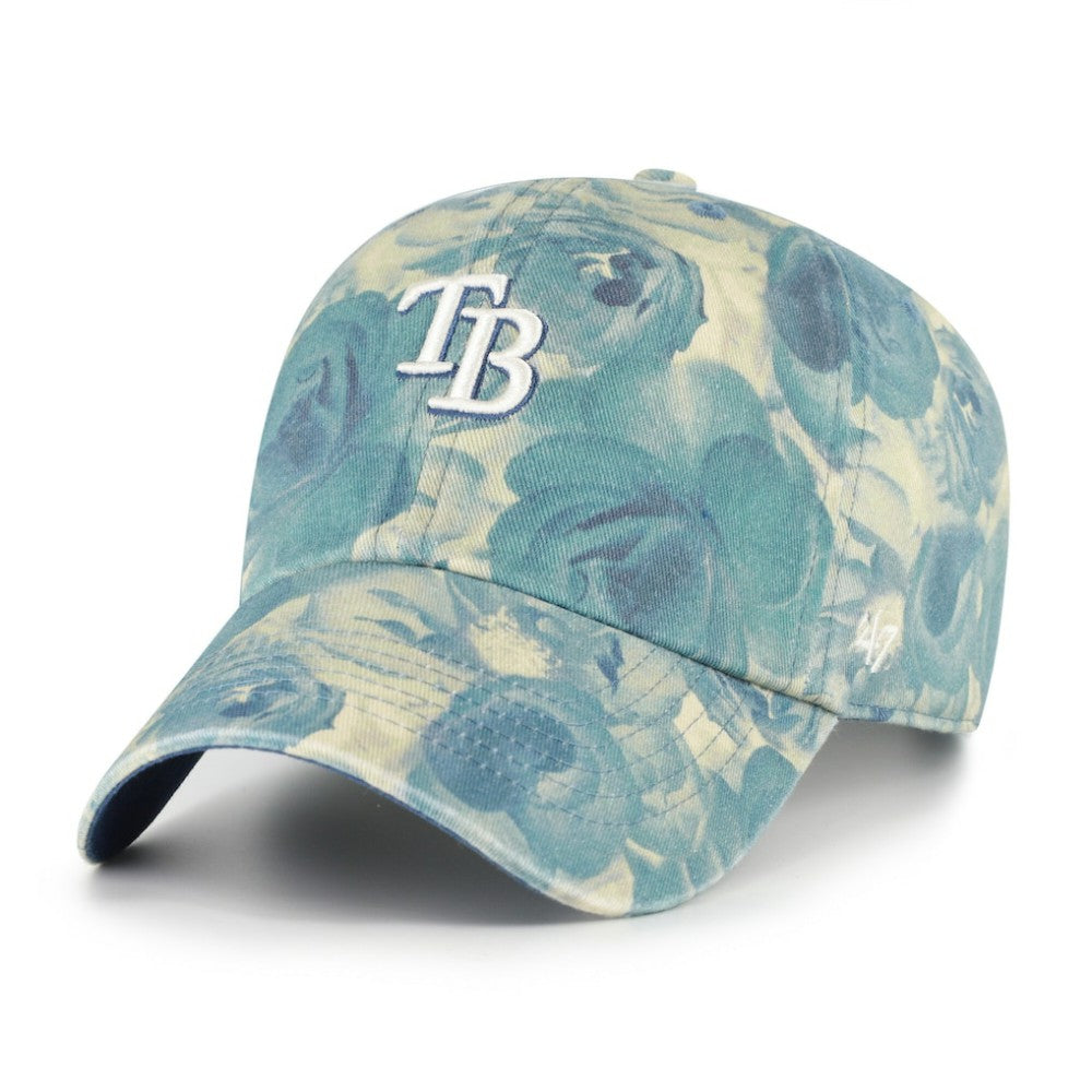 Blue Tampa Bay Rays '47 Women's Gardenia Clean Up Adjustable Hat