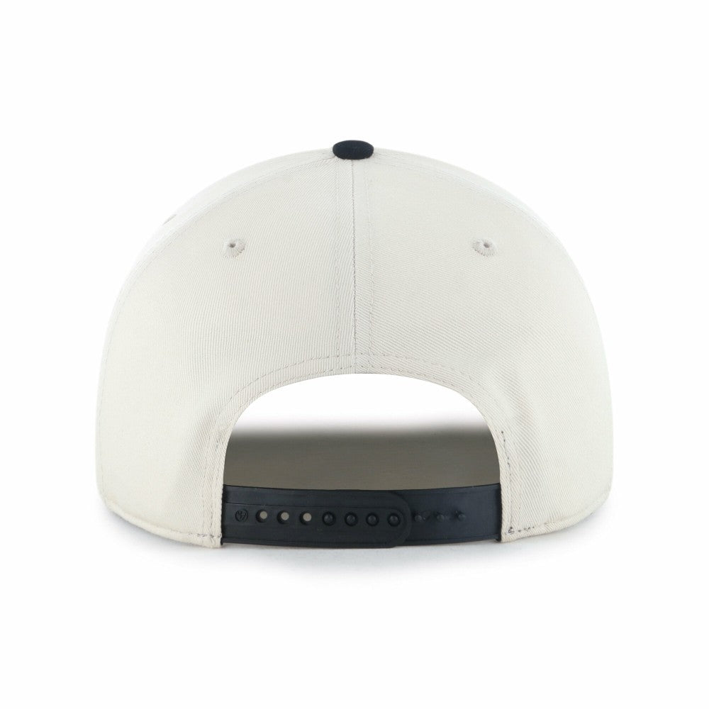Natural/Black Miami Marlins '47 Youth Frame Out Hitch Adjustable Hat