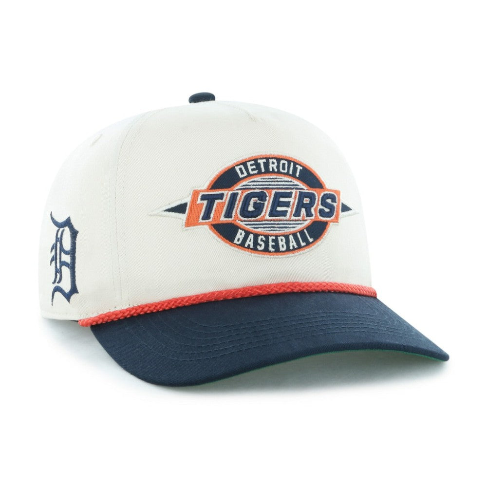 Natural/Navy Detroit Tigers '47 Youth Frame Out Hitch Adjustable Hat
