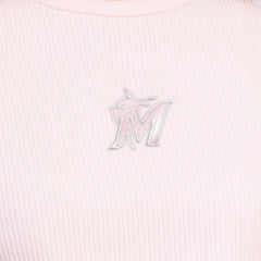Light Pink Miami Marlins Starter Women's Pastels Ribbed Tank Top