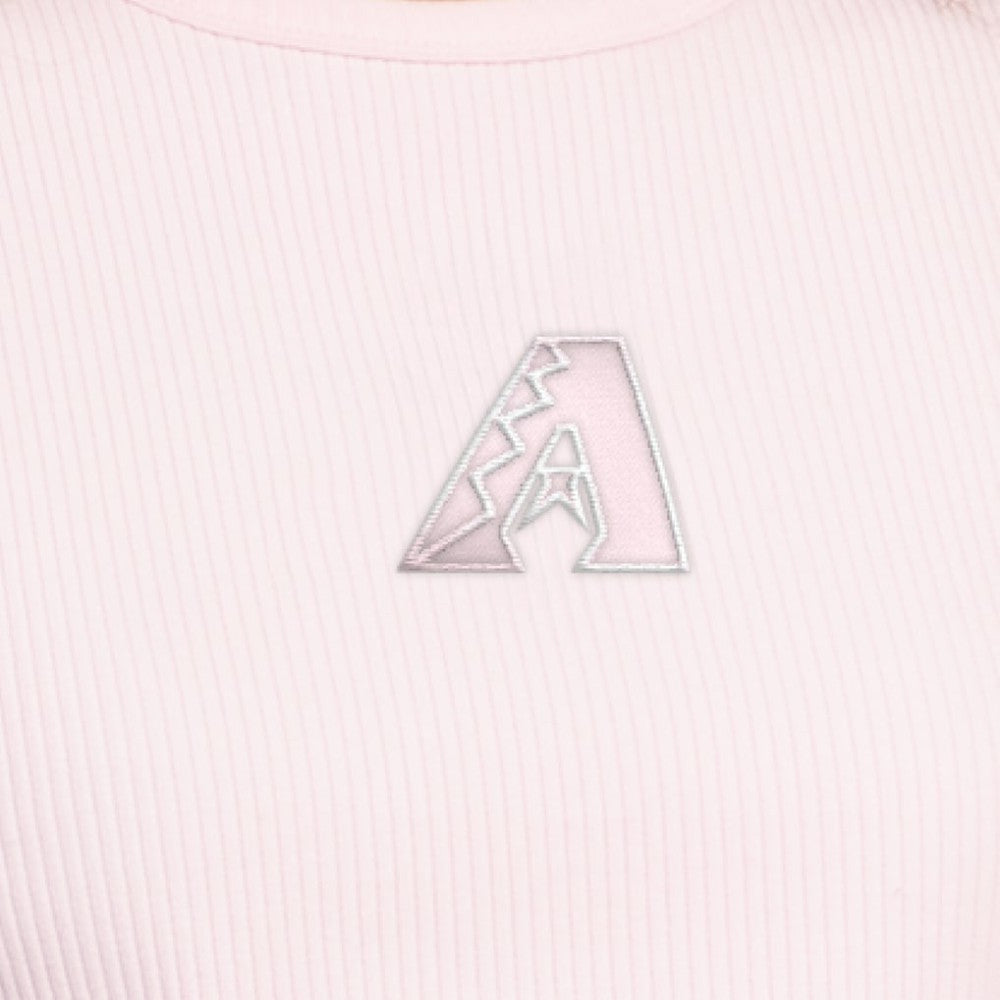 Light Pink Arizona Diamondbacks Starter Women's Pastels Ribbed Tank Top