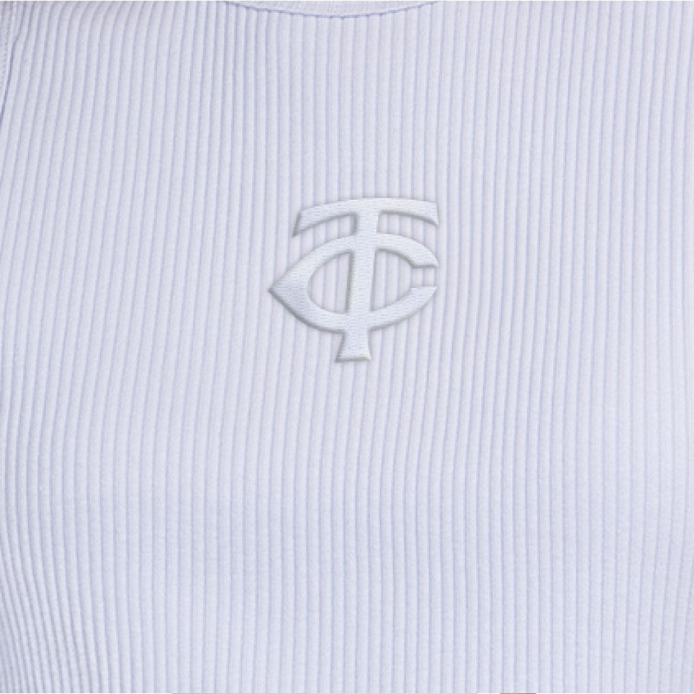 Light Blue Minnesota Twins Starter Women's Pastels Ribbed Tank Top