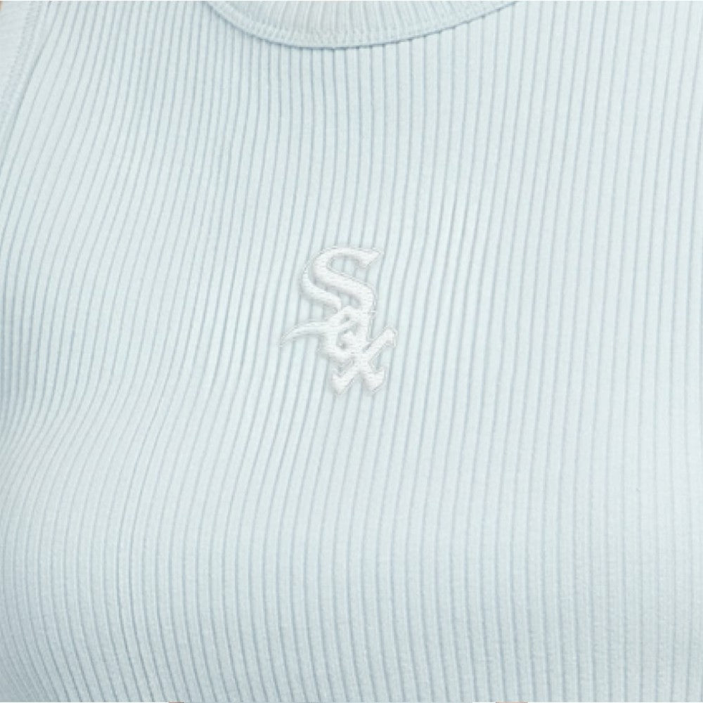 Mint Chicago White Sox Starter Women's Pastels Ribbed Tank Top