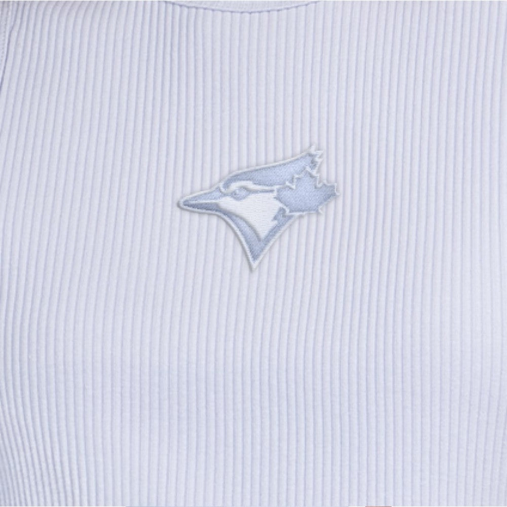 Light Blue Toronto Blue Jays Starter Women's Pastels Ribbed Tank Top