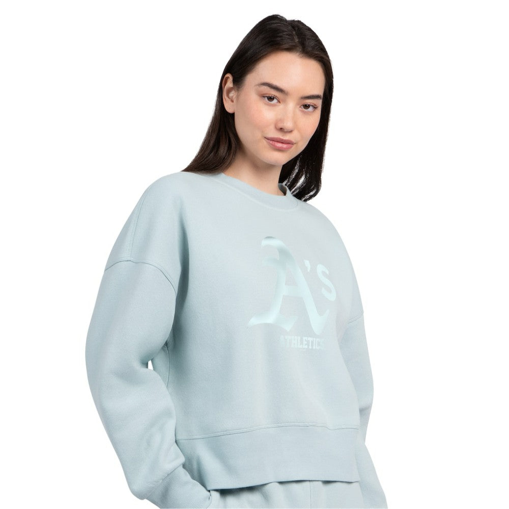 Mint Athletics Starter Women's Pastels Boxy Fleece Sweatshirt