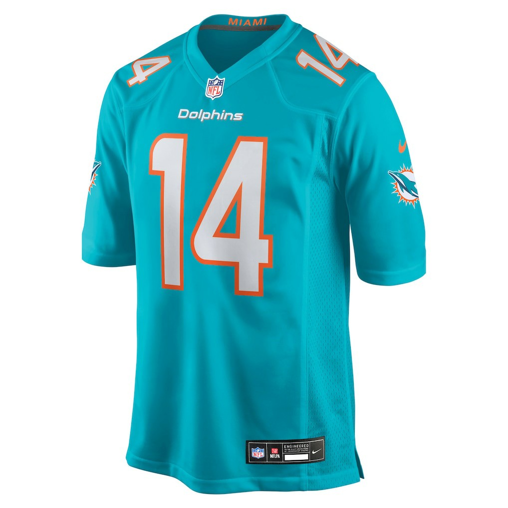 Quinn Ewers  Team Game Jersey - Miami Dolphins Jerseys